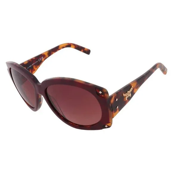 New MCM Brown Gradient Oval Unisex Sunglasses MW0005 71F 61 MW0005 71F 61Men